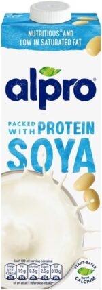 Alpro Soya Plant-Based Long Life Drink, Vegan & Dairy Free, 1L - Image 2