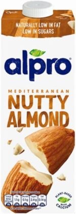 Alprodrink Original Almond Milk 1L x 1, Plant Based Nutty Vegan Drink, Long Life UHT Dairy and Gluten Free with Welari Thank You Card | (1pack) - Image 2