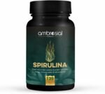 Ambrosial Spirulina Capsules 500mg - Highly Dosed Tablets, Vegan, No Additives, Protein Powder, Greens Powder, Spirulina and Chlorella Capsules, Immune System Booster (Pack of 1-120) - Image 2