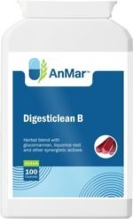 AnMar™ Digesticlean B – Herbal Colon Cleanse with Glucomannan | 100 Capsules - Image 2