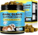 Anal Gland Support Chews For Dog, 150 Counts Anal Glands Dog Supplements with Pumpkin Powder For Dogs & Probiotics for Dogs - Support Healthy Anal Gland, Bowel & Digestion, Beef Flavor - Image 2