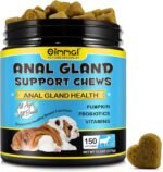 Anal Gland Support Chews for Dogs | 150 Soft Chews with Fiber, Probiotics & Digestive Enzymes | Helps Maintain Normal Gland Function, Digestive Health & Comfort | Duck Flavour for All Breeds - Image 2