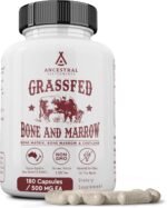 Ancestral Supplements Grass Fed Beef Bone and Marrow Supplement, Bone, Skin, Oral Health, and Joint Care Supplements Promote Whole-Body Wellness, Non-GMO Whole Bone Extract, 180 Capsules - Image 2