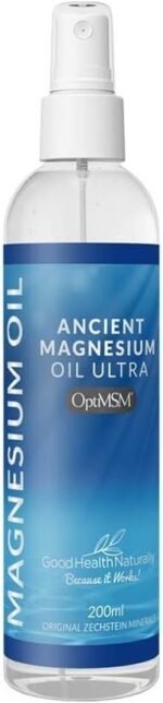 Ancient Magnesium Oil Ultra Plus OptiMSM Pain Relief Spray 200ml - for Sore Muscle Recovery, Tired Legs & Cramps, Headache, Joint & Body Ache - for Sleep, Relaxation & Immunity - Good Health Naturally - Image 2