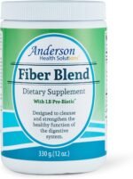 Anderson Health Solution Fibre Blend by elete Electrolyte – Psyllium Husk, Apple Pectin & LB Pre-Biotic for Digestive Health, Cleansing & Gut Balance – Vegan, Gluten-Free, 12oz, 60 Servings - Image 2