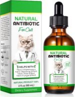 Antibiotics for Cats, Cat Antibiotics for Infections - Supports Immune & Allergy Itch Relief, Pet Antibiotics Supplement, 60ml Chicken Flavor, Health Supplies UTI, Multivitamin - Image 2