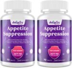 Appetite Suppressants for Women, Natural Fat Burner That Work Fast, High Dose in Glucomannan Konjac Root, White Kidney Bean for Weight Management, Metabolism Booster, Keto Friendly (180 Tablets) - Image 2