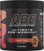 Applied Nutrition ABE Pre Workout - All Black Everything Pre Workout Powder, Energy & Physical Performance with Citrulline, Creatine, Beta Alanine (375g - 30 Servings) (Cherry Cola) - Image 2