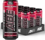 Applied Nutrition ABE Pre Workout Cans - All Black Everything Energy + Performance Drink, ABE Carbonated Beverage Sugar Free with Caffeine (Pack of 12 Cans x 330ml) (Cherry Slushie) - Image 2