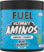 Applied Nutrition BodyFuel Amino's - Amino Acids Supplement, EAA Essential Amino Acids Powder, Muscle Fuel & Recovery (270g - 30 Servings) (Blue Raspberry) - Image 2