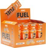 Applied Nutrition BodyFuel Energy Shot - Body Fuel Prime Energy Shot, Physical Performance with B-Vitamins, Taurine, Caffeine, Sugar Free, Zero Calories (Box 12 Units x 60ml) (Orange) - Image 2