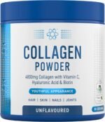 Applied Nutrition Collagen Powder - Hydrolysed Bovine Collagen Protein, Halal, Healthy Skin, Hair, Nails (Unflavoured) (150g - 30 Servings) - Image 2