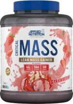 Applied Nutrition Critical Mass Professional - Weight Gain Protein Powder, High Calorie Weight Gainer, Lean Mass (2.4kg - 16 Servings) (Strawberry) - Image 2
