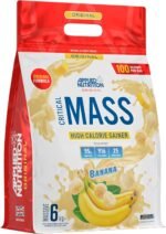 Applied Nutrition Original Critical Mass - Weight Gainer with MCT Powder, High Calorie Protein Powder Mass Gainer (6kg - 25 Servings) (Banana) - Image 2