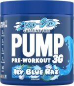Applied Nutrition Pump Zero Pre Workout - Zero Stim, Caffeine Free, Energy & Performance (375g - 25 Servings) (ICY Blue Raz) - Image 2