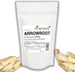 Arrowroot 300mg X 90 V Capsules Prebiotic Dietary Fibre - No Fillers Binders or Bulking Agents - 100% Pure - Suitable for Vegan Vegetarian Diet - Image 2