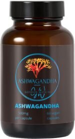 Ashwagandha Capsules, 60 Vegan Capsules, GMO Free - Image 2