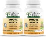 Ashwagandha KSM-66 with Vitamin C & Zinc – 60 Vegan Immunity Support Capsules | Plant-Based Multivitamin & Mineral Supplement for Stress, Energy & Immune Health | Pack of 2 - Image 2
