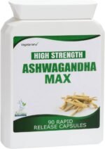 Ashwagandha Max High Strength KSM-66 90 Vegetarian Capsules UK Manufactured One Bottle 3 Months Supply - Image 2