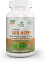 Ayushya Karneem (Karela Neem) Capsule, 60 Capsules, Natural, (Pack of 1) - Image 2
