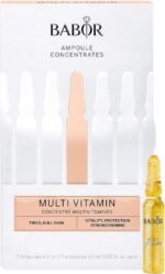 BABOR Multi Vitamin Serum Ampoules for the Face, with Vitamin E to Strengthen the Skin Barrier, 7 x 2 ml Concentrated Ampoules - Image 2