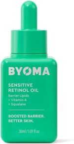 BYOMA Sensitive Retinol Oil (30ml) Face Oil with Retinol, Squalane and Vitamin A - For Sensitive Skin and Retinol Beginners, Clinically Proven to Reduce Textured Skin, Fine Lines and Wrinkles, Vegan - Image 2