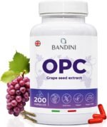 Bandini® OPC Grape Seed Extract + Vitamin C | 200 Capsules (3 Months) – High-Strength Antioxidant - 95% Pure OPC (Oligomeric Proanthocyanidin) from Italian Grapes – Highest HPLC content – No Additives - Image 2