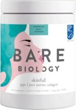 Bare Biology Pure Skinful Marine Collagen Powder - 5,000mg of Pure, MSC-Certified Marine Collagen per 5g Serving - Type I Hydrolysed Collagen Peptides - Supports Skin, Hair, Nails, Joints & Bones - Image 2