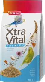 Beaphar - XtraVital Parakeet Bird Food - Complete food with Apple, Papaya, Echinacea, & Egg Food - Rich in Vitamins & Minerals for Optimum Health - 500g - Image 2