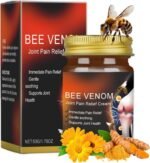 Bee Venom Herbal Turmeric Joint Relief Cream - Bee Venom Cream for Arthritis - Ultra Bee Venom Creams for Muscle Pain Relief - Natural Arthritis Pain Re-LIEF Creams for Back,Neck,Hands,Knee - Image 2