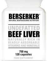 Berserker Desiccated Beef Liver Supplement 750mg per Capsule 120 Capsules, Un-defatted to Provide Full Absorption of Naturally Occurring Vitamins and Minerals Found in Beef Liver | Made in The UK - Image 2