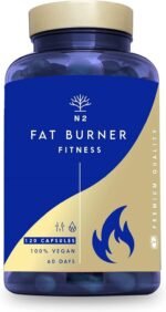 Best Fat Burner for Women and Men Weight Loss. Extreme Natural Thermogenic Slimming Pills. Energy Booster Pure 100% Natural Ingredients. 120 Vegetable Capsules.UK VEGAN Certified. N2 Natural Nutrition - Image 2