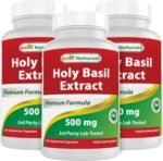 Best Naturals Holy Basil Extract 500 mg 120 VCaps (120 Count (Pack of 3)) - Image 2