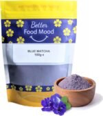 Better Food Mood Blue Matcha Blue Flower Powder 100g | No Artificial Colours | Rich in Antioxidants | Use in Oatmeal, Cakes, Lattes - Image 2