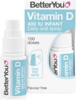 BetterYou Vitamin D 400 IU Infant Oral Spray for Babies & Kids Under 3 Years, Gentle Fast Acting Formula to Support Growing Bones and a Healthy Immune System, 3-Month Supply, Flavour Free - Image 2