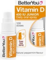 BetterYou Vitamin D Spray for Kids, Vitamin D 400 IU Junior Oral Spray, Fast Acting Vitamin D3 Supplement for Children, 3-Month Supply, Natural Peppermint Flavour, Made in The UK - Image 2