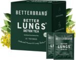 Betterbrand Mullein Tea Bags for Lungs – Herbal Tea for Respiratory Support – Caffeine-Free Loose Leaf Blend with Mullein Leaf Extract – 15 Bags for Lung Health and Wellness - Image 2
