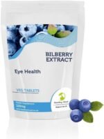 Bilberry Extract Eye Health Antioxidant 2000mg Extract Veg Tablets Anthocyanidins Black Berries - Image 2