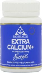 Bio-Health Extra Calcium 800mg Mineral Food Supplement for General Health with Magnesium, Zinc and Vitamin D, Supports The Maintenance of Bones and Teeth, Additive Free, 60 Capsules - Image 2