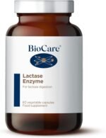 BioCare Lactase Enzyme | High Potency, Suitable for Vegetarians & Vegans - 60 Capsules - Image 2