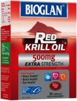 Bioglan Red Krill Oil | 500mg | High in Omega-3 | EPA & DHA | help Support Heart Eye & Brain health | One Month supply | 30 Capsules - Image 2