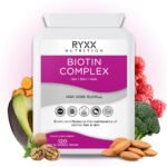 Biotin Complex 10,000µg | High Strength Biotin for Hair Growth, Skin & Nails | 120 Vegan Tablets | Made in The UK by RYXX - Image 2