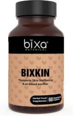 Bixa Botanical Bixkin Capsules, Supports Skin Wellbeing & as Blood Purifier - 60 Veg Capsules (450mg) - Image 2