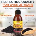 Black Seed Oil 300ml (3x100ml) - 6X% TQ - Max Strength - Certified Cold-Pressed Virgin Quality - Rich in Omega 3 6 & 9 - Vegan Friendly - Est.1995 - Image 2