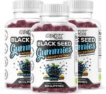 Black Seed Oil Gummies 2000mg with Honey Extract – Halal, Immunity & Weight Support, Hair Growth & Joint Support, Vegan & Vegetarian – 180 Gummies (90 Servings) - Image 2