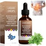 Black Walnut Wormwood Body Drops,Para/site Cleanse for Humans Drops with Wormwood,Black Walnut,Clove,Pumpkin Seed Oil & Oregano Oil,Rapid Gu/t Cleanse Health,Herbal Formula,Improve Energy - Image 2