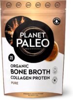 Bone Broth Powder (225g, 25 Servings) | Pure, Unflavoured | Organic, Grass Fed, High Protein, Versatile & Nutrient-Dense - Tissue Recovery, Gut Health, Hair, Skin and Nails - Image 2