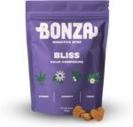Bonza Calming Dog Treats – Natural Calming Chews for Dogs, Bliss Bioactive Bites with Botanicals & Omega-3, Dog Calming Supplement for Relaxation, Anxiety & Stress Relief, 60 Soft Chews - Image 2