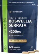 Boswellia Serrata Extract 4200mg | 65% (273mg) Boswellic Acid | 120 Vegan Tablets | Indian Frankincense Supplement | by Horbaach - Image 2