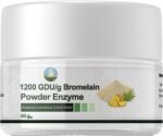 Bromelain Powder Enzyme - Digestive Enzyme Powder, Enhanced Super Digestive Enzymes, Bromalein Enzymes - Vegan, Gluten Free - 50g - Image 2